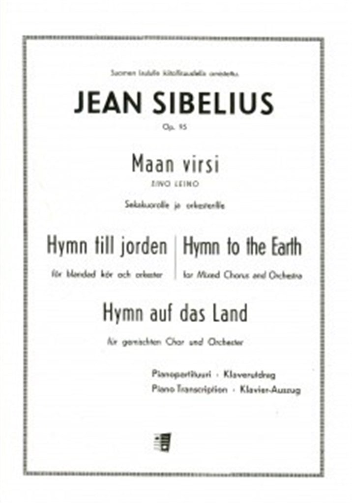 Hymne auf das Land op. 95